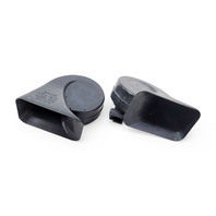 Lexus ES300h 13-18 High/Low Tone Pitched Horn Assembly 286510-48050, E068, OEM, 2013, 2014, 2015, 2016, 2017, 2018