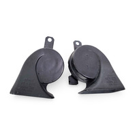 Lexus ES300h 13-18 High/Low Tone Pitched Horn Assembly 286510-48050, E068, OEM, 2013, 2014, 2015, 2016, 2017, 2018