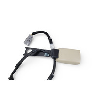 Lexus ES300h 13-16 Seatbelt Front Left Seat Belt Buckle Ivory, 73230-33730-A1, E068, OEM, 2013, 2014, 2015, 2016
