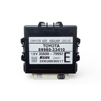Lexus ES300h 13-16 Adaptive Headlight Leveling Control Module 89960-33490, E068, OEM, 2013, 2014, 2015, 2016