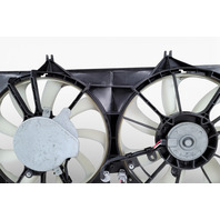 Lexus ES300h 13-18 Cooling Radiator Fans with Shrouds, 16363-20270, E068, OEM, 2013, 2014, 2015, 2016, 2017, 2018
