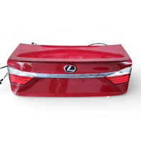 Lexus ES300h 13-18 Trunk Decklid Luggage Lid Red, 64401-33640, E068, OEM, 2013, 2014, 2015, 2016, 2017, 2018