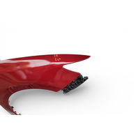 Lexus ES300h 13-18 Fender Front Right/Passenger Red, 53811-33230, E068, OEM, 2013, 2014, 2015, 2016, 2017, 2018