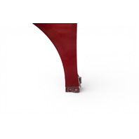 Lexus ES300h 13-18 Fender Front Left/Driver Red, 53812-33230, E068, OEM, 2013, 2014, 2015, 2016, 2017, 2018