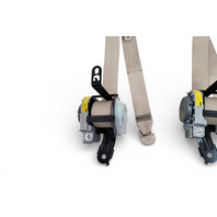 Lexus ES300h 13-18 Rear Left/right Seat Belt Ivory Set, 73360-33240-A1, E068, OEM, 2013, 2014, 2015, 2016, 2017, 2018