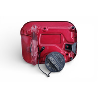 Lexus ES300h 13-18 Fuel Filler Gas Lid Door Red, 77350-33220, E068, OEM, 2013, 2014, 2015, 2016, 2017, 2018