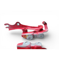 Mazda 3 MazdaSpeed 07-09 Hood Hinge Left/Right 2 Piece Set Kit Red, BR5G-52-420B, E069, OEM, 2007, 2008, 2009