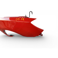 Mazda 3 Speed MazdaSpeed 07-09 Front Right/Passenger Side Fender Red, BAYR-52-11Y, E069, OEM, 2007, 2008, 2009