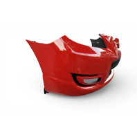 Mazda 3 Speed MazdaSpeed 07-09 Front Bumper Cover Red, B37F-50-031D-BB, E069, OEM, 2007, 2008, 2009