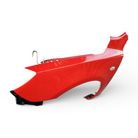 Mazda 3 Speed MazdaSpeed 07-09 Front Left/Driver Side Fender Red, BAYR-52-21Y, E069, OEM, 2007, 2008, 2009