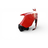 Mazda 3 Speed MazdaSpeed 07-09 Front Left/Driver Side Fender Red, BAYR-52-21Y, E069, OEM, 2007, 2008, 2009