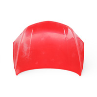 Mazda 3 Speed MazdaSpeed 07-09 Engine Hood Panel Bonnet Cover Red, BRYG-52-31XC, E069, OEM, 2007, 2008, 2009