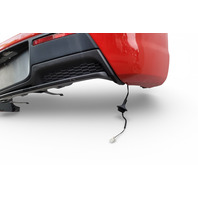 Mazda 3 Speed MazdaSpeed 07-09 Rear Bumper Cover Assembly Red, BA6R-50-221E-BB, E069, OEM, 2007, 2008, 2009