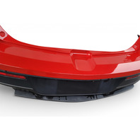 Mazda 3 Speed MazdaSpeed 07-09 Rear Bumper Cover Assembly Red, BA6R-50-221E-BB, E069, OEM, 2007, 2008, 2009