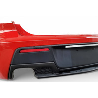 Mazda 3 Speed MazdaSpeed 07-09 Rear Bumper Cover Assembly Red, BA6R-50-221E-BB, E069, OEM, 2007, 2008, 2009