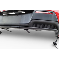 Mazda 3 Speed MazdaSpeed 07-09 Rear Bumper Cover Assembly Red, BA6R-50-221E-BB, E069, OEM, 2007, 2008, 2009