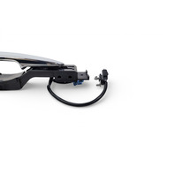 Nissan Leaf 15-24 Exterior Door Handle, Front Left Driver 80640-9RB0A, E070, OEM, 2015, 2016, 2017, 2018, 2019, 2020, 2021, 2022, 2023, 2024