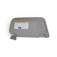 Nissan Leaf 15-17 Sun Shade Visor Left/Right Set Grey, 96401-4AT7A, 96400-4AF7E, E070, OEM, 2015, 2016, 2017