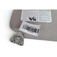 Nissan Leaf 15-17 Sun Shade Visor Left/Right Set Grey, 96401-4AT7A, 96400-4AF7E, E070, OEM, 2015, 2016, 2017