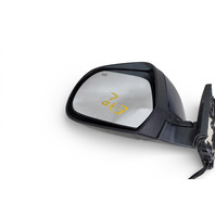 Nissan Leaf 13-17 Side View Mirror Left/Driver Side Blue, 96302-4NC0C, E070, OEM, 2013, 2014, 2015, 2016, 2017