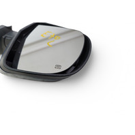 Nissan Leaf 13-17 Side View Mirror Left/Driver Side Blue, 96302-4NC0C, E070, OEM, 2013, 2014, 2015, 2016, 2017