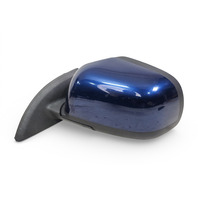 Nissan Leaf 13-17 Side View Mirror Left/Driver Side Blue, 96302-4NC0C, E070, OEM, 2013, 2014, 2015, 2016, 2017