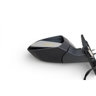 Nissan Leaf 13-17 Side View Mirror Left/Driver Side Blue, 96302-4NC0C, E070, OEM, 2013, 2014, 2015, 2016, 2017