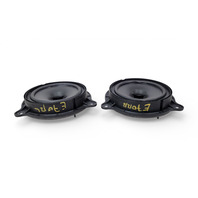 Nissan Leaf 15-24 Front/Rear Door Radio Audio Speaker Left/Right Set, 28156-9FF0A E070, OEM, 2015, 2016, 2017, 2018, 2019, 2020, 2021, 2022, 2023, 2024