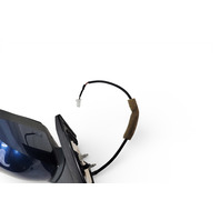 Nissan Leaf 13-17 Side View Mirror Right/Passenger Side Blue, 96301-4NC0C, E070, OEM, 2013, 2014, 2015, 2016, 2017