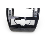 Nissan Leaf 13-17 Center Panel Trim Panel Radio Bezel Black 68260-3NF0A, E070, OEM, 2013, 2014, 2015, 2016, 2017