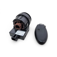 Nissan Leaf 13-17 Key Ignition Switch Key Fob Start-Stop 285E3-3NF4A, 25150-3NF0B, E070, OEM, 2013, 2014, 2015, 2016, 2017
