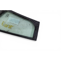 Nissan Leaf 13-17 Rear Door Vent Glass Left/Driver 82221-3NF1A, E070, OEM, 2013, 2014, 2015, 2016, 2017