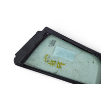 Nissan Leaf 13-17 Rear Door Vent Glass Left/Driver 82221-3NF1A, E070, OEM, 2013, 2014, 2015, 2016, 2017