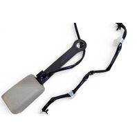 Nissan Leaf 13-24 Seat Belt Retractor, Front Left, Grey, 86843-3NF8A, E070, OEM, 2013, 2014, 2015, 2016, 2017, 2018, 2019, 2020, 2021, 2022, 2023, 2024