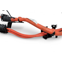 Nissan Leaf 13-17 Battery Charge Port Cable Wire Orange 296B1-3NF0A, E070, OEM, 2013, 2014, 2015, 2016, 2017