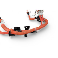 Nissan Leaf 13-17 Battery Charge Port Cable Wire Orange 296B1-3NF0A, E070, OEM, 2013, 2014, 2015, 2016, 2017