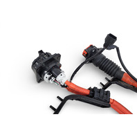 Nissan Leaf 13-17 Battery Charge Port Cable Wire Orange 296B1-3NF0A, E070, OEM, 2013, 2014, 2015, 2016, 2017