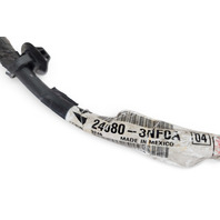Nissan Leaf 13-17 Battery Black Negative Ground Cable Wire 24080-3NF0A, E070, OEM, 2013, 2014, 2015, 2016, 2017