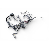 Nissan Leaf 13-17 Engine Room Fuse Box Wiring Harness, 24012-3NH1A, E070, OEM, 2013, 2014, 2015, 2016, 2017