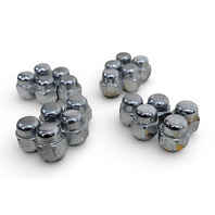 Nissan Leaf 11-24 Steel Wheel Lug Nuts Set (20 Pieces) 40224-6LW0A, E070, OEM, 2011, 2012, 2013, 2014, 2015, 2016, 2017, 2018, 2019, 2020, 2021, 2022, 2023, 2024