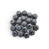 Nissan Leaf 11-24 Steel Wheel Lug Nuts Set (20 Pieces) 40224-6LW0A, E070, OEM, 2011, 2012, 2013, 2014, 2015, 2016, 2017, 2018, 2019, 2020, 2021, 2022, 2023, 2024