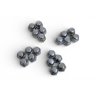 Nissan Leaf 11-24 Steel Wheel Lug Nuts Set (20 Pieces) 40224-6LW0A, E070, OEM, 2011, 2012, 2013, 2014, 2015, 2016, 2017, 2018, 2019, 2020, 2021, 2022, 2023, 2024