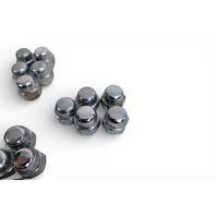 Nissan Leaf 11-24 Steel Wheel Lug Nuts Set (20 Pieces) 40224-6LW0A, E070, OEM, 2011, 2012, 2013, 2014, 2015, 2016, 2017, 2018, 2019, 2020, 2021, 2022, 2023, 2024