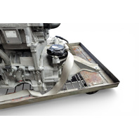 Nissan Leaf 13-17 Engine Engine Electric Traction Motor, Inverter Complete Power Head 291A0-3NF1B, E070, OEM, 2013, 2014, 2015, 2016, 2017