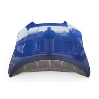 Nissan Leaf 13-17 Hood Cover Assy Blue, 65100-3NF0A, E070, OEM, 2013, 2014, 2015, 2016, 2017