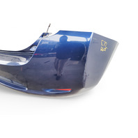 Nissan Leaf 13-17 Rear Bumper Cover Assembly Blue, 85022-3NF0H, E070, OEM, 2013, 2014, 2015, 2016, 2017