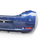 Nissan Leaf 13-17 Rear Bumper Cover Assembly Blue, 85022-3NF0H, E070, OEM, 2013, 2014, 2015, 2016, 2017