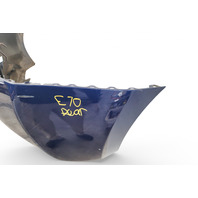 Nissan Leaf 13-17 Rear Bumper Cover Assembly Blue, 85022-3NF0H, E070, OEM, 2013, 2014, 2015, 2016, 2017