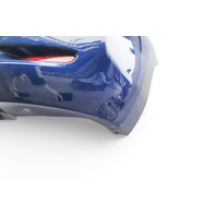 Nissan Leaf 13-17 Rear Bumper Cover Assembly Blue, 85022-3NF0H, E070, OEM, 2013, 2014, 2015, 2016, 2017