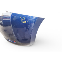 Nissan Leaf 13-17 Rear Bumper Cover Assembly Blue, 85022-3NF0H, E070, OEM, 2013, 2014, 2015, 2016, 2017